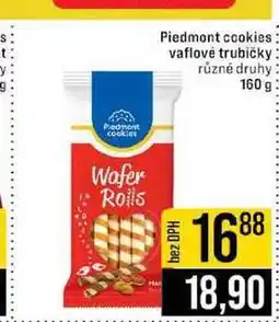 Jip Piedmont cookies vaflové trubičky různé druhy nabídka