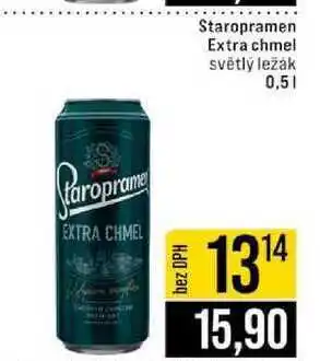Jip Staropramen Extra chmel světlý ležák nabídka