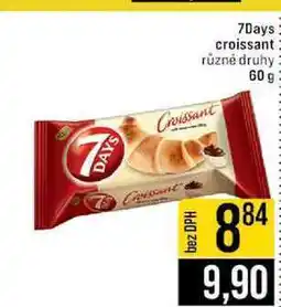 Jip 7Days croissant různé druhy nabídka