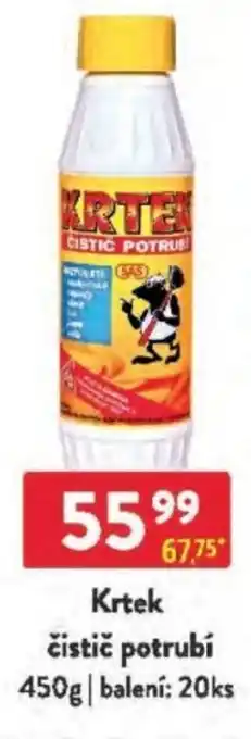 Qanto Krtek čistič potrubí nabídka