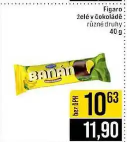 Jip Figaro želé v čokoládě různé druhy nabídka