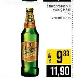 Jip Staropramen 11 světlý ležák nabídka