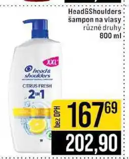 Jip Head&Shoulders šampon na vlasy různé druhy nabídka