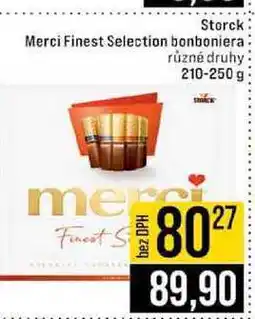 Jip Storck Merci Finest Selection bonboniera různé druhy nabídka