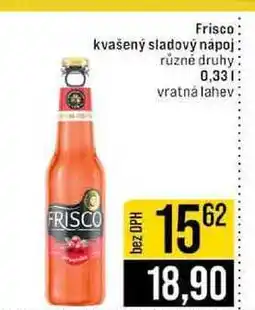 Jip Frisco kvašený sladový nápoj různé druhy nabídka
