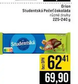 Jip Orion Studentská Pečeť čokoláda různé druhy nabídka