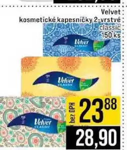 Jip Velvet kosmetické kapesničky 2-vrstvé classic 150 ks nabídka