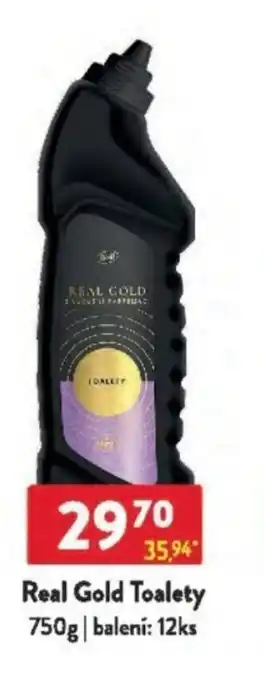 Qanto Real Gold Toalety nabídka