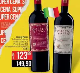 Jip Doppio Passo Primitivo Salento Grillo Sicilia DOC Pinot Grigio DOC Appassimento Puglia IGT nabídka