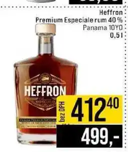 Jip Heffron Premium Especiale rum 40% Panama 10YO nabídka