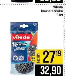Jip Vileda Inox drátěnka 2 ks nabídka
