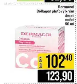 Jip Dermacol Collagen pleťový krém denni nočni nabídka