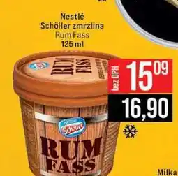 Jip Nestlé Schöller zmrzlina Rum Fass nabídka