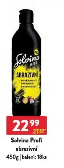 Qanto Solvina Profi abrazivní nabídka