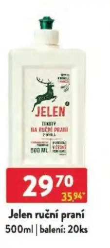 Qanto Jelen ruční praní nabídka