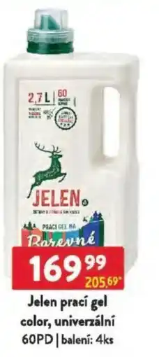 Qanto Jelen prací gel color, univerzální nabídka