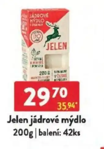 Qanto Jelen jádrové mýdlo nabídka