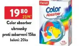 Qanto Color absorber ubrousky proti zabarvení nabídka