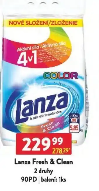 Qanto Lanza Fresh & Clean nabídka