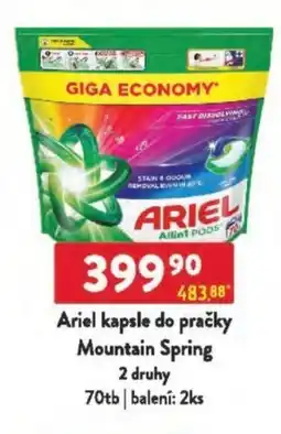 Qanto Ariel kapsle do pračky Mountain Spring nabídka