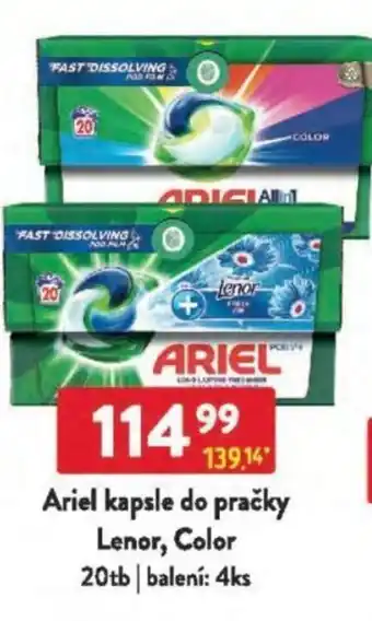 Qanto Ariel kapsle do pračky Lenor, Color nabídka