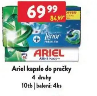 Qanto Ariel kapsle do pračky nabídka