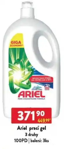 Qanto Ariel prací gel nabídka