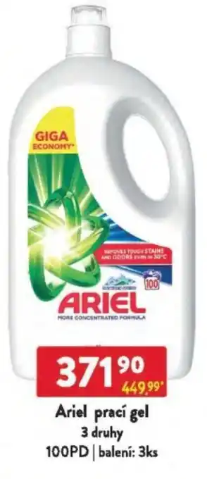 Qanto Ariel prací gel nabídka