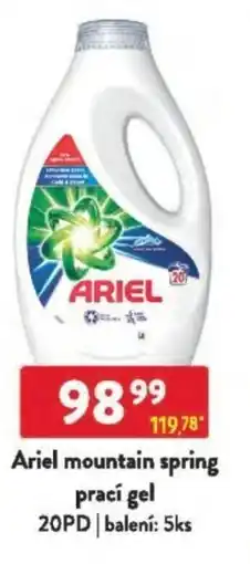 Qanto Ariel mountain spring prací gel nabídka