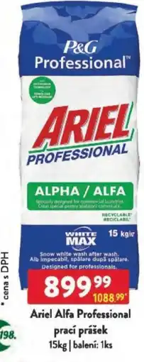 Qanto Ariel Alfa Professional prací prášek nabídka