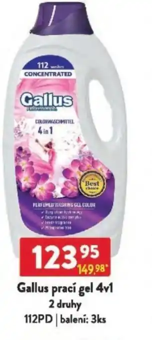 Qanto Gallus prací gel 4v1 nabídka