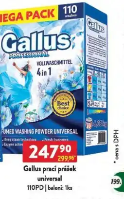 Qanto Gallus prací prášek universal nabídka