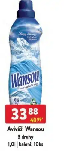 Qanto Aviváž Wansou nabídka