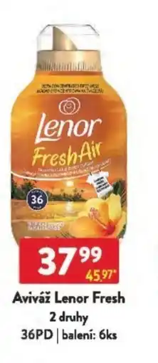 Qanto Aviváž Lenor Fresh nabídka