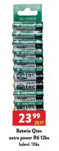 Qanto Baterie Qtec extra power R6 nabídka
