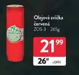 Qanto Olejová svíčka červená nabídka