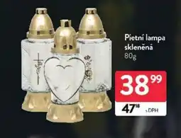 Qanto Pietní lampa skleněná nabídka