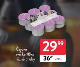 Qanto Čajová Svíčka nabídka