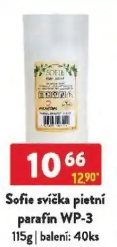 Qanto Sofie svíčka pietní parafin WP-3 nabídka