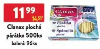 Qanto Clanax plochá párátka nabídka