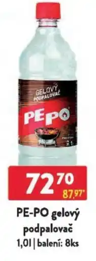 Qanto PE-PO gelový podpalovač nabídka