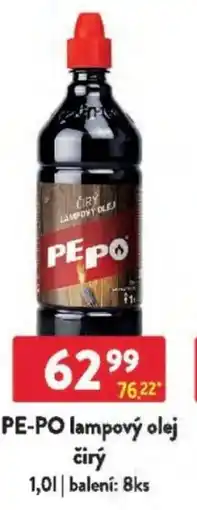 Qanto PE-PO lampový olej čirý nabídka
