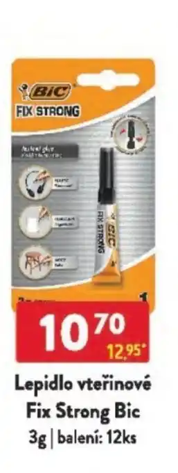 Qanto Lepidlo vteřinové Fix Strong Bic nabídka