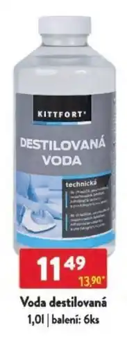 Qanto Voda destilovaná nabídka