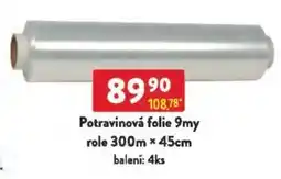 Qanto Potravinová folie 9my role nabídka