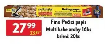 Qanto Fino Pečící papír Multibake archy nabídka