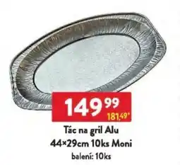 Qanto Tác na gril Alu 44×29cm 10ks Moni nabídka
