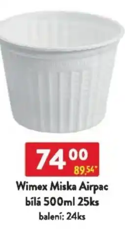 Qanto Wimex Miska Airpac bílá nabídka