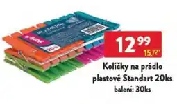 Qanto Kolíčky na prádlo plastové Standart nabídka