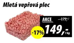 ZEMAN Mletá vepřová plec nabídka